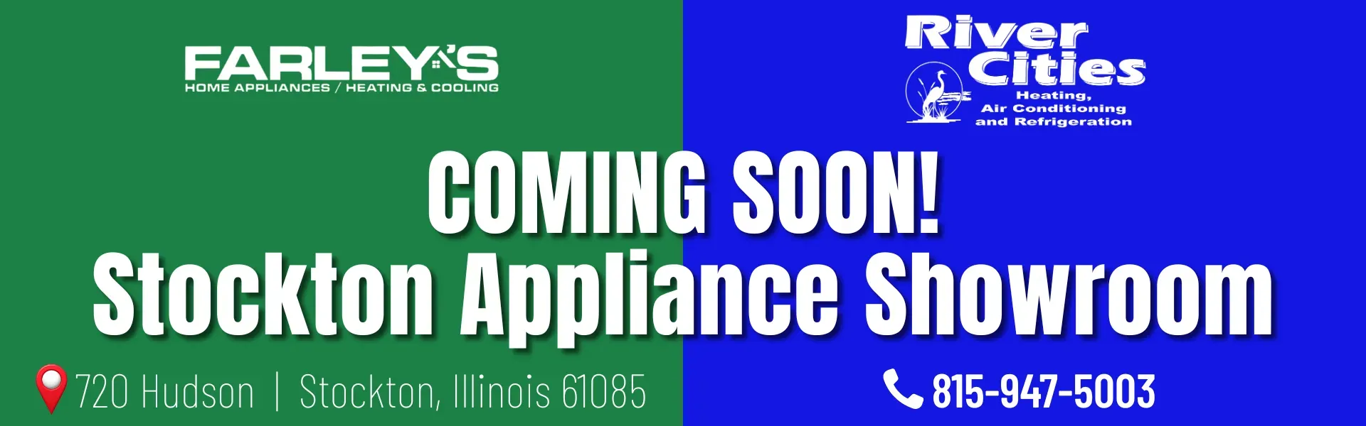 Stockton Location soon to Open Promotional Banner